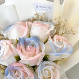 (Unavailable Feb 6 - 14th) Unique Collection Soap Roses Bouquet