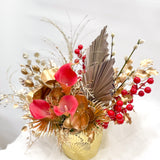 (Unavailable Feb 6 - 14th) CNY Golden Prosperity Blossoms Centrepieces - Small