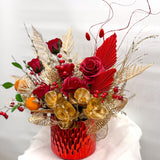 CNY Golden Prosperity Blossoms Centrepieces - Medium