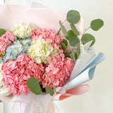 Fresh Hydrangea Mixed Flower Bouquet