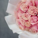 Classic Round Fresh Rose Bouquet