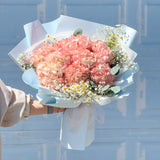 Fresh Hydrangea Mixed Flower Bouquet