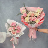 Romantic 6 Fresh Roses Bouquet