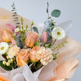 Peach Mixed - Designer's Choice Fresh Bouquet