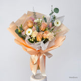 Peach Mixed - Designer's Choice Fresh Bouquet